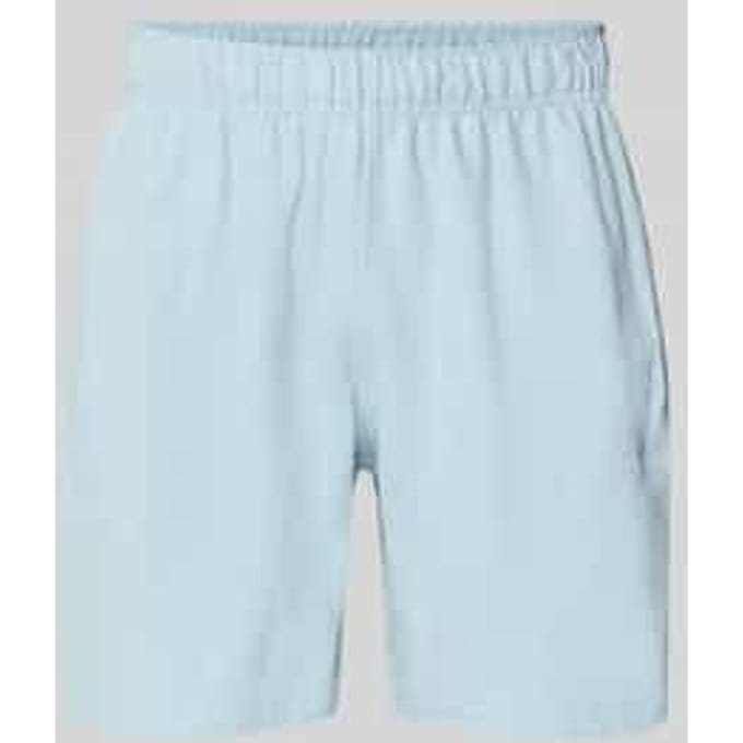 Sweatshorts met logostitching model 'ZANICA'