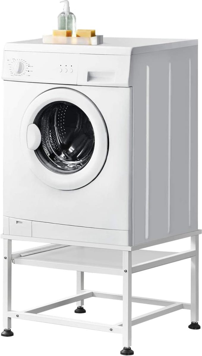 Verhoger voor Wasmachines met Uittrekbare Plank - Tot 150 kg