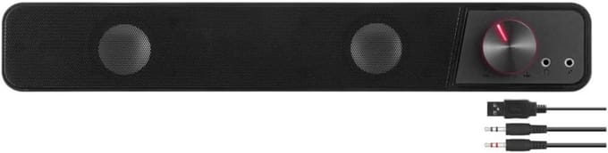 Soundbar Pc - Bekabelde en Draadloze Pc -Luidspreker - USB Mini Speaker