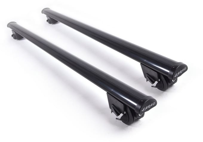 Dakdragers geschikt voor Ford Tourneo Courier 2024 open dakrailing - Staal breed - 75kg Laadvermogen - Merk Farad