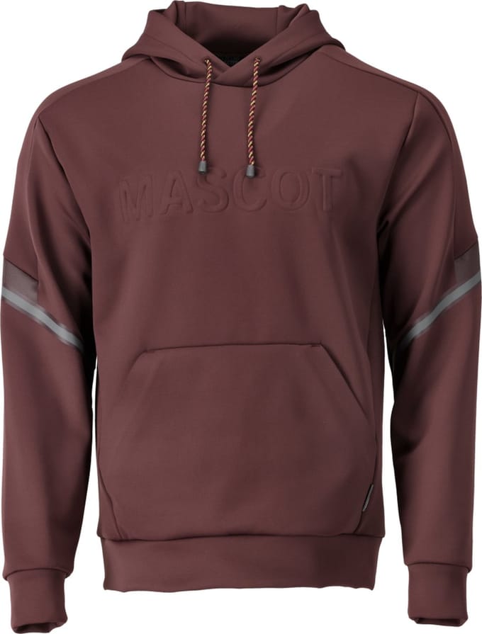 Mascot Customized Fleece capuchontrui 22186-608 - Bordeaux - M