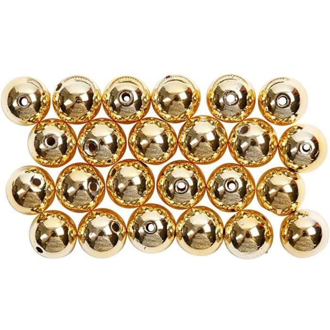Creativ Company Gold beads 50 pcs.