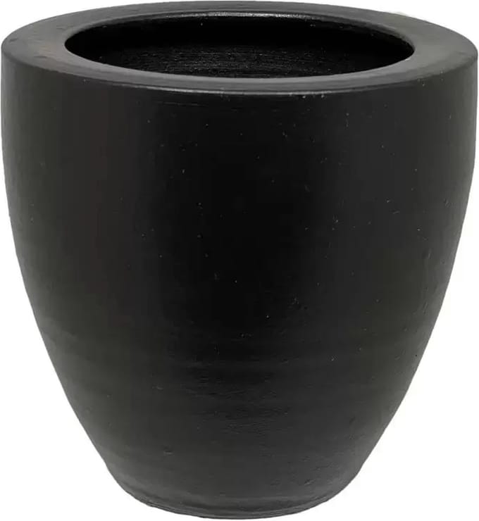 Pot athene d50h50cm zwart