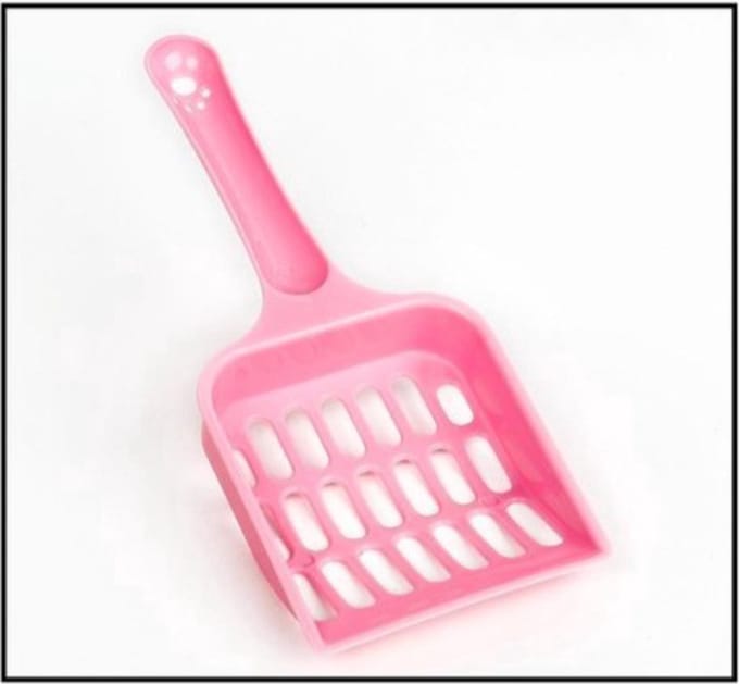 Go Go Gadget - Kattenbakschepje - Poepschep - 20 CM - Roze