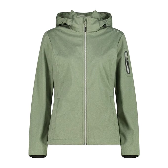 Dames softshell waterdichte jas met capuchon CMP