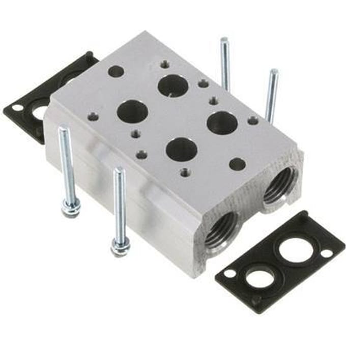 Manifold 2-Stations YPC SF2000 3/2-weg