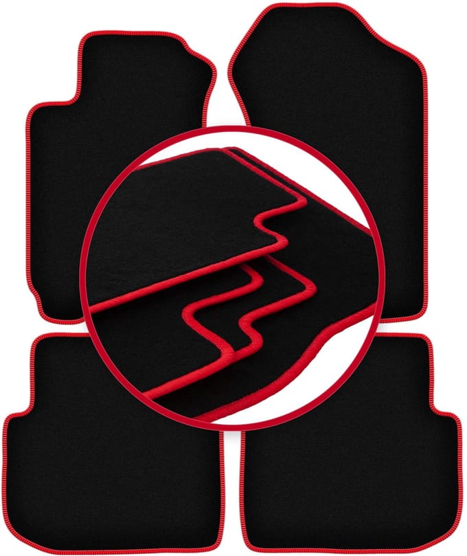 CARLUX-RED automatten voor: Subaru Forester I crossover (1997-2002)