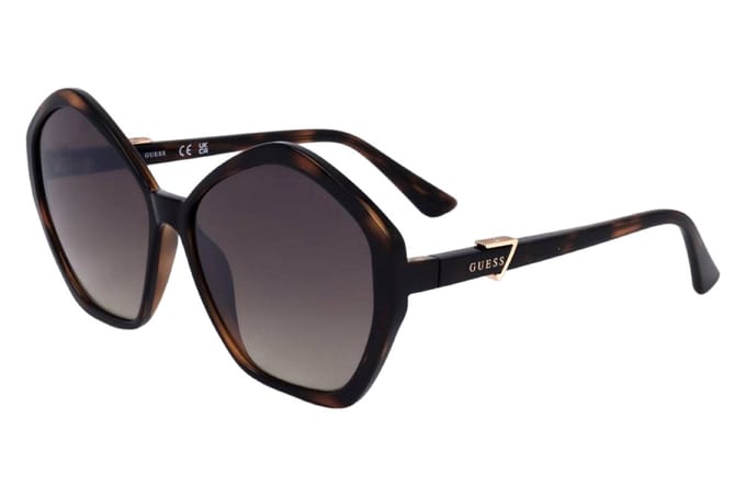 Guess GU7813 52F Zonnebril - Dames - Bruin