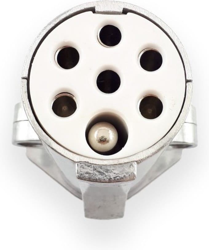 Aluminium stekker 24V S 7-polig