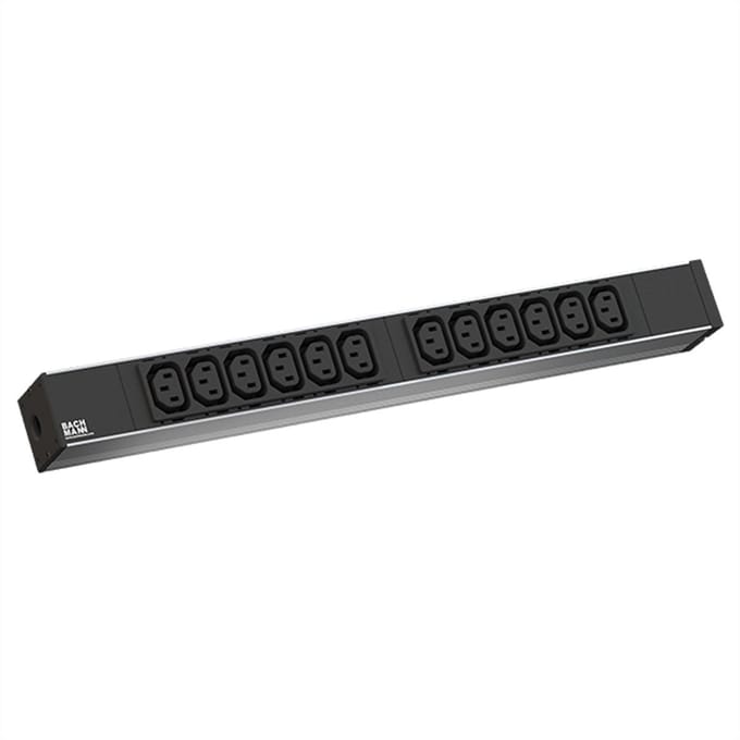 BACHMANN 19 1HE 12x C13 1x aansluitblok