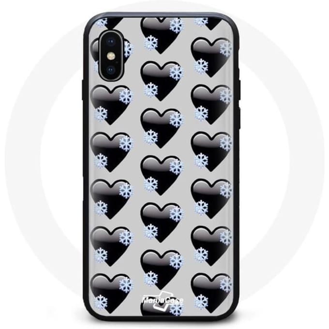Coque - MANIACASE - Iphone XS Max - Souple - Noir - Protection contre les chocs noir