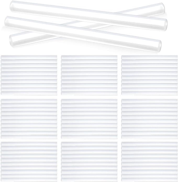 100 Transparante Lijmsticks 7 x 100 mm voor Lijmpistool - Sneldrogende Knutselhars