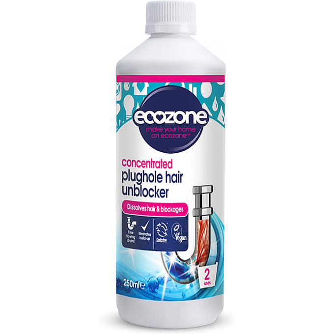 EcoZone Haaroplosser badkamerafvoer 250 Milliliter