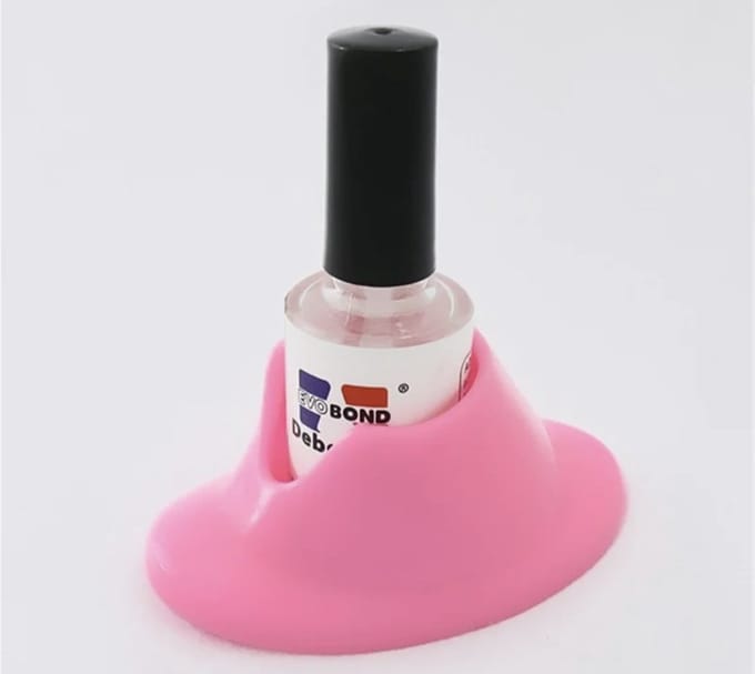 Nagellak Houder - Stabilizer - Kind Vriendelijk - Roze - Stevig - IXEN