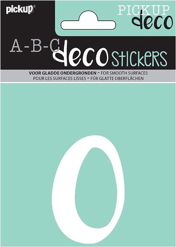 Pickup Decoletter Zoë 110 mm - wit O