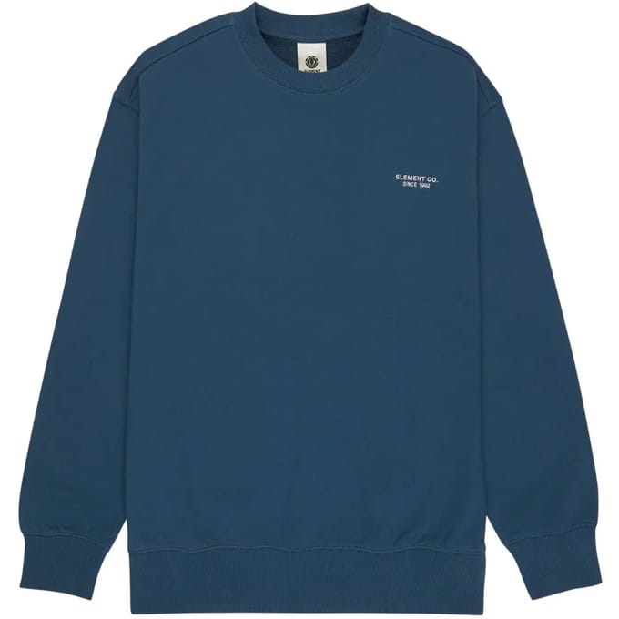 Element Co Emb Sweatshirt Blauw L Man