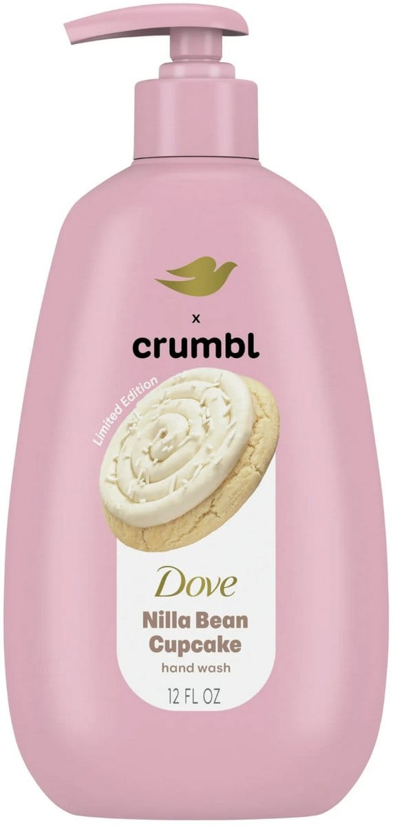 Dove Crumbl Moisturizing Liquid Hand Soap Nilla Bean Cupcake