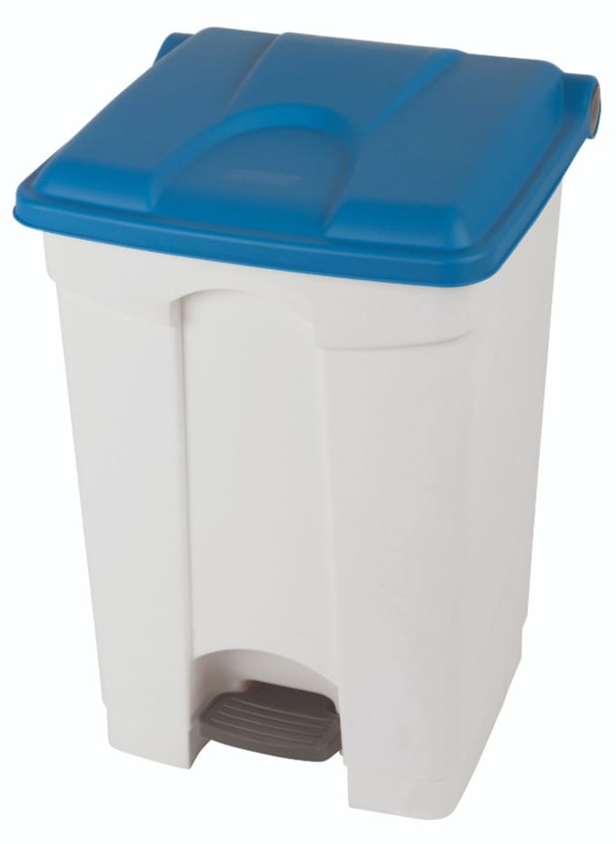 Pedaalemmer - Container met deksel - HACCP - 45 liter - Blauw