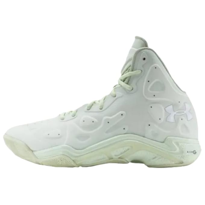 Under Armour Anatomix Spawn 2 Glow Heren Sneakers Wit 1248856-969 46 gray