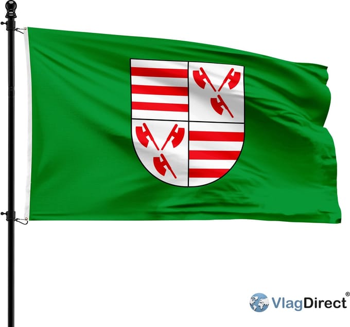 Beverse vlag - Gemeente Bever vlag - 90 x 150 cm.
