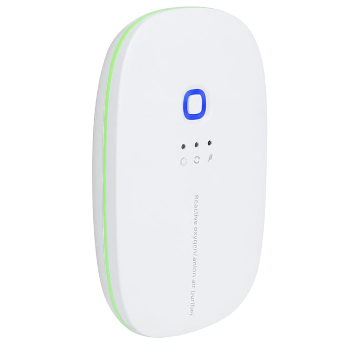 2-in-1 Negatieve Ionen Ozon Luchtreiniger Deodorizer Formaldehyde Verwijderaar white