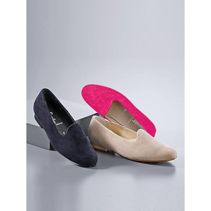 Pantoffels Van Semler beige