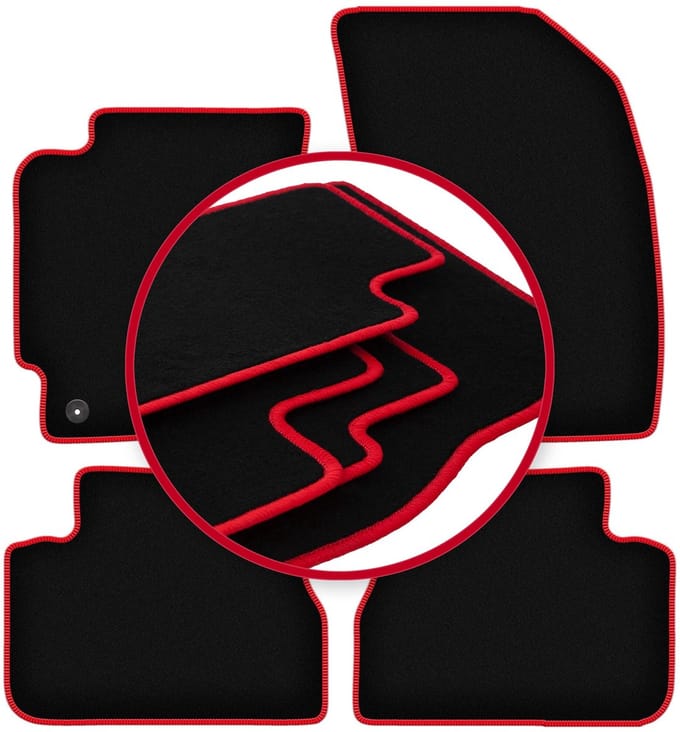CARLUX-RED automatten voor: Chevrolet Evanda sedan (2006-2012)