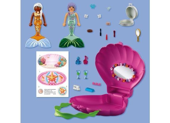 PLAYMOBIL 72105 Zeemeermin schelpentas Bouwsets