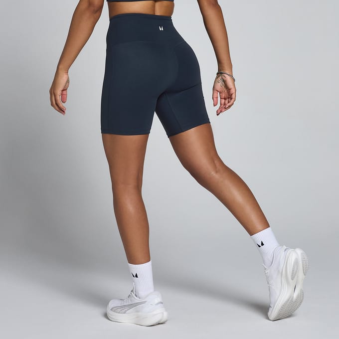 MP Dames Tempo Hoge Taille Short - Donker Marineblauw - L