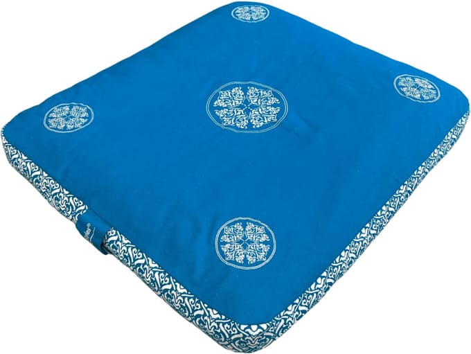 YogaStyles Zabuton Design Turquoise
