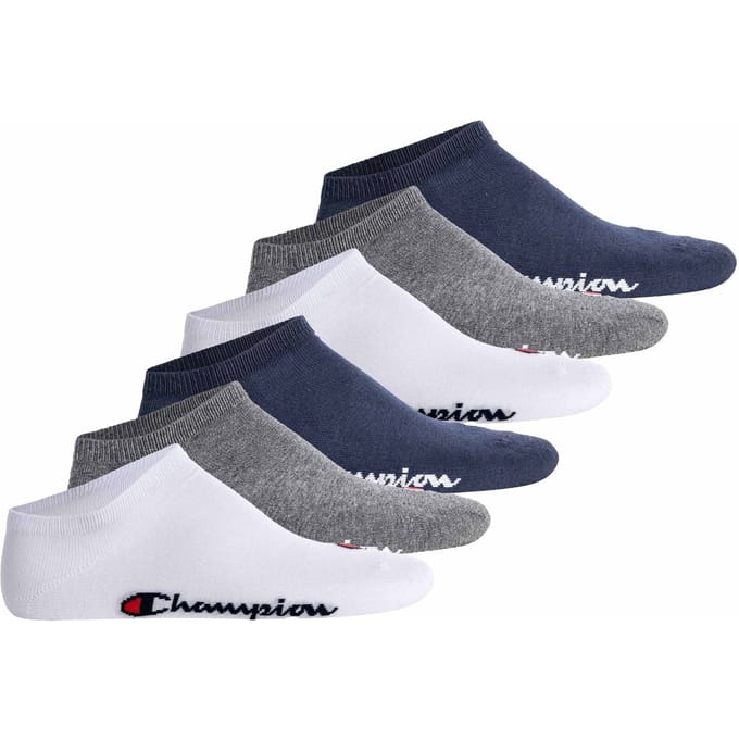 6 paar Champion sneakersokken maat. 35 - 46 Unisex sneaker korte sokken