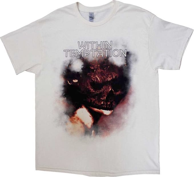 Within Temptation - Bleed Out Single Heren T-shirt - S - Creme