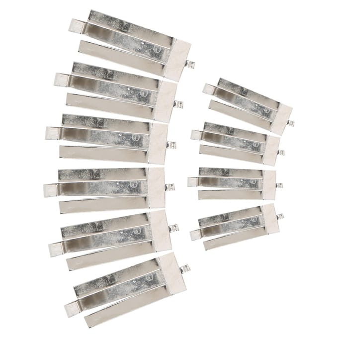 10 Pièces Clips de Fixation de Plateforme en Verre pour Lit Chauffant Pince en Acier Inoxydable Accessoires pour Imprimante 3D white