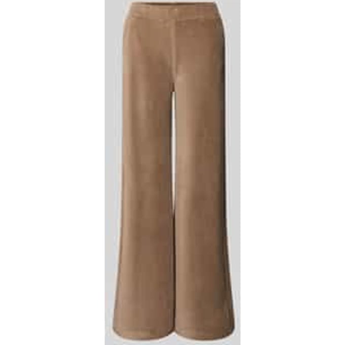 Corduroy broek met steekzakken en elastische band