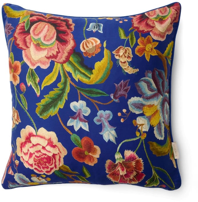 Essenza Roselina Sierkussen Ultra marine blue - 50x50 cm