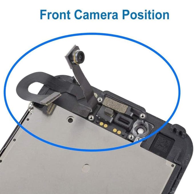 1 stuks naar voren gerichte camera nabijheidssensor flexkabel vervanging voor iPhone 8/SE gray