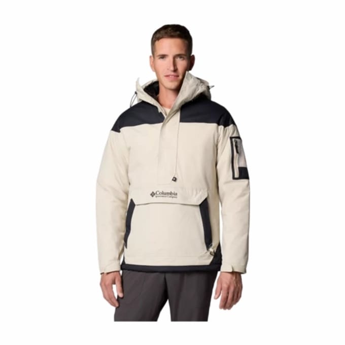 Jas Columbia Men Challenger II Insulated Pullover Dark Stone/Black-S