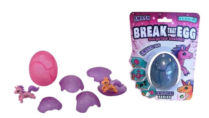 John Toy Break that egg - unicorn