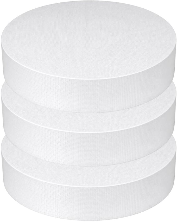Piepschuim vormen - cirkel - 3x - D40 x 4 cm - styropor hobby / DIY vorm - basis knutselfiguren