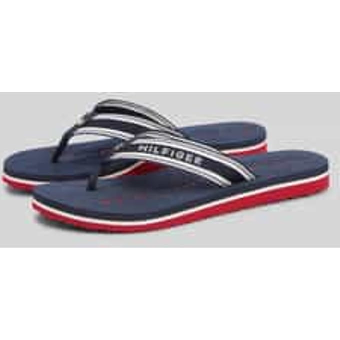 Tommy Hilfiger Webbing Summer Flip Flops Rwb Größe: 38 | Flip-Flops Outlet | Damen