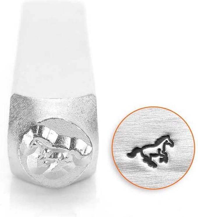 Slagstempel Galopperend paard | hoogte 6mm