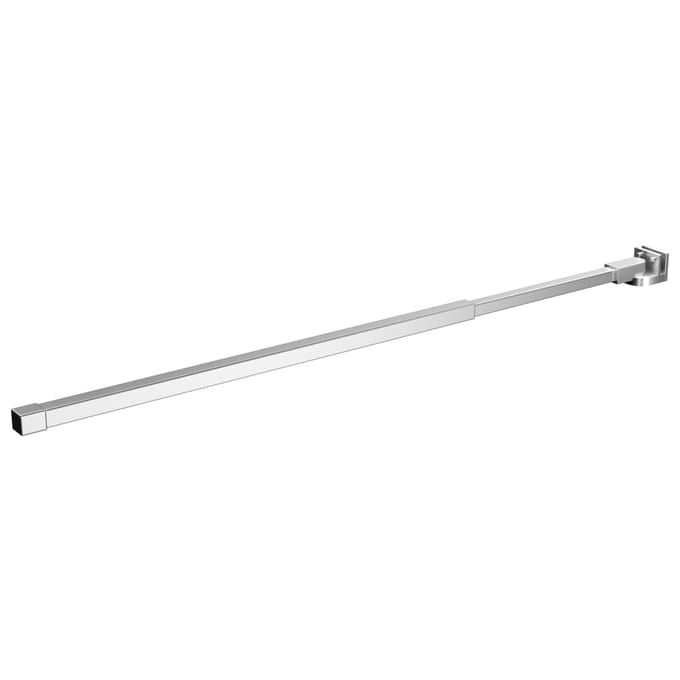 Barre de stabilisation pour paroi de douche Acier inoxydable Réglable de 70 à 120 cm