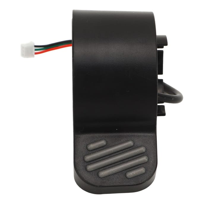 Elektrische Scooter Duimrem Gashendel Gevoelige Bediening Comfortabele Grip Scooter Onderdeel voor ES black