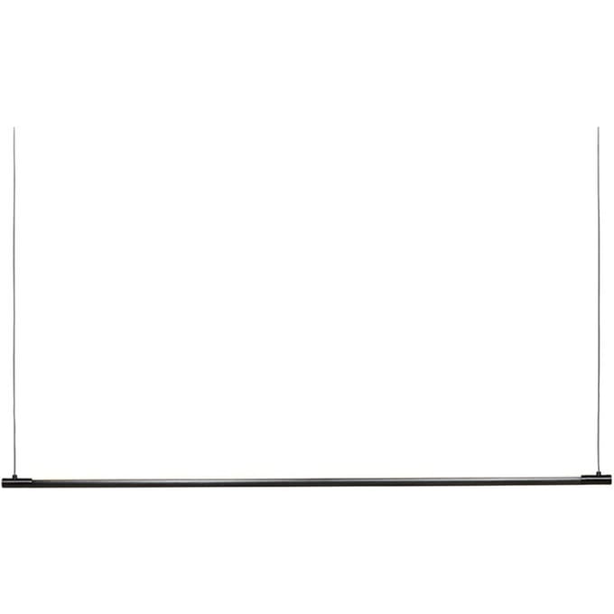 LOOM DESIGN LED hanglamp Straw 200, zwart, aluminium