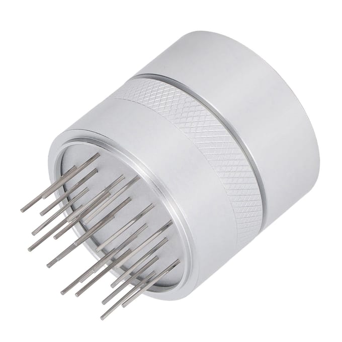 Koffie Naaldverdeler met Basis Effectieve Verspreiding Roestbestendig Roestvrij Staal Handkoffie 53mm / 2.09in white