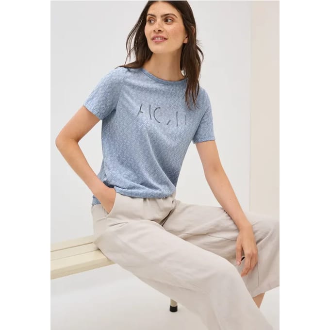 Shirt met opschrift Burnout