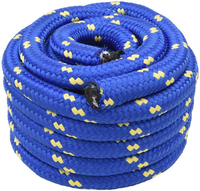 vidaXL - Boottouw - 5 - mm - 5 - m - Blauw