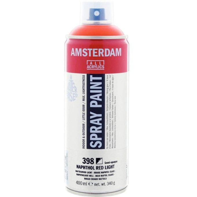Spuitbusverf - Spraypaint - #398 - Naftolrood Licht - Amsterdam - 400ml