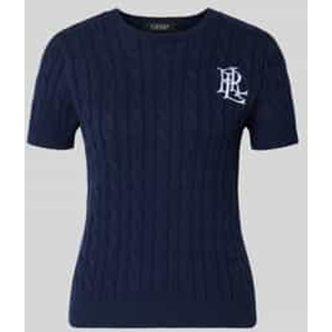 Gebreide pullover met geribde boorden Model 'EYELAH'