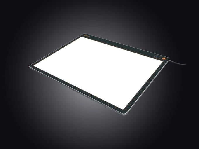 Daylight Tabla XL E35122 - Lichtbox – A3 formaat - Dimbare led verlichting in 3 stappen - Zwart